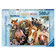 Selfies Horsing Around 500pc Jigsaw Puzzle